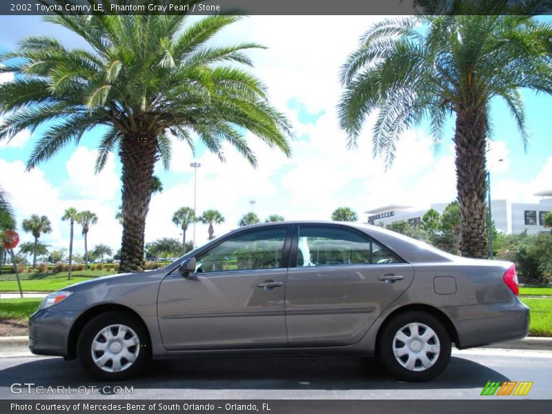 Phantom Gray Pearl / Stone 2002 Toyota Camry LE