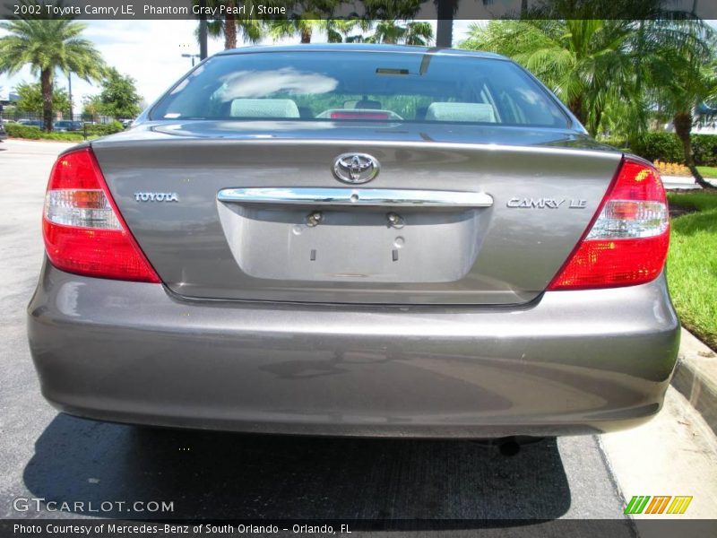 Phantom Gray Pearl / Stone 2002 Toyota Camry LE