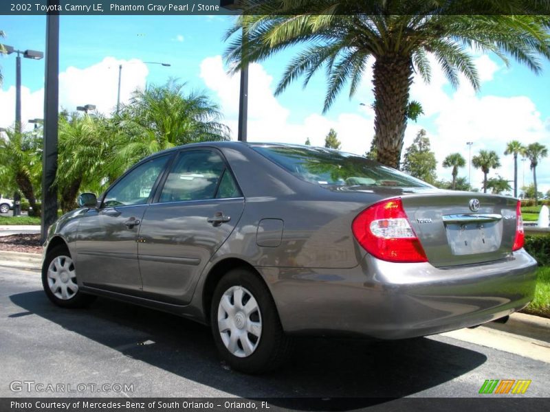 Phantom Gray Pearl / Stone 2002 Toyota Camry LE