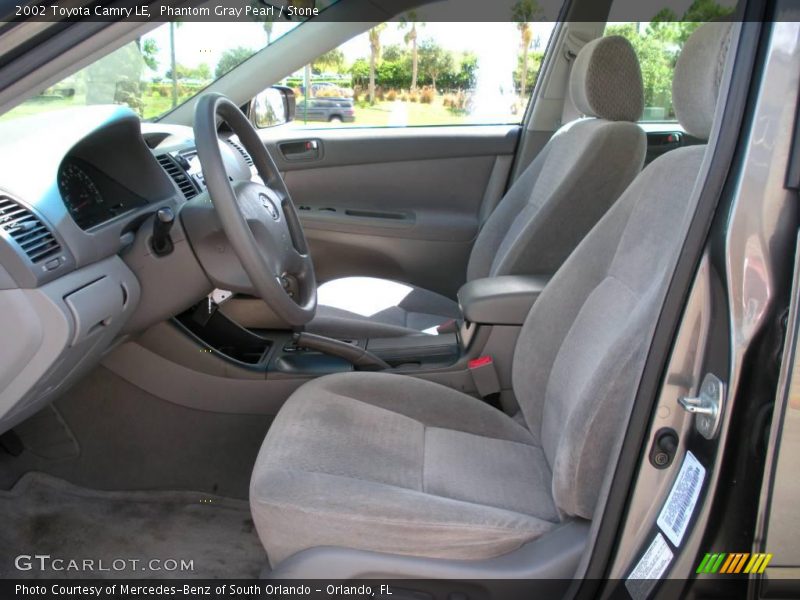 Phantom Gray Pearl / Stone 2002 Toyota Camry LE