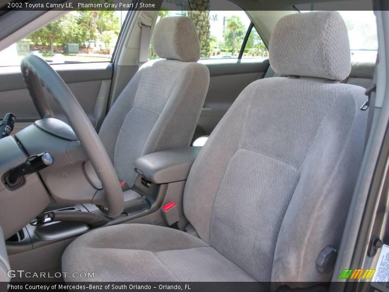 Phantom Gray Pearl / Stone 2002 Toyota Camry LE