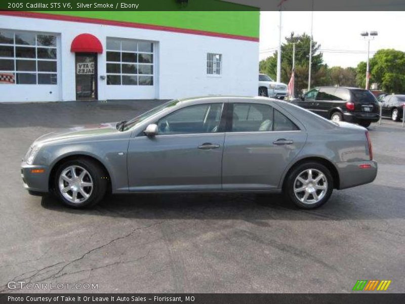 Silver Smoke / Ebony 2005 Cadillac STS V6