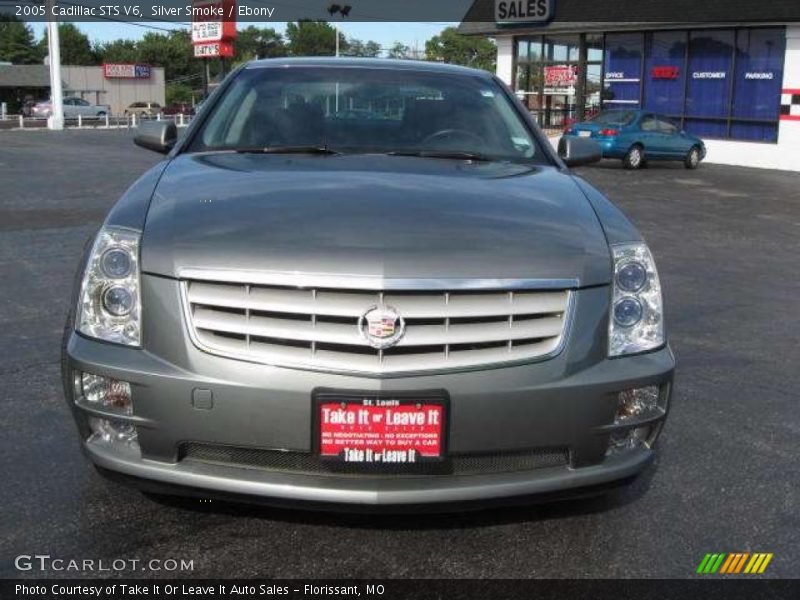 Silver Smoke / Ebony 2005 Cadillac STS V6