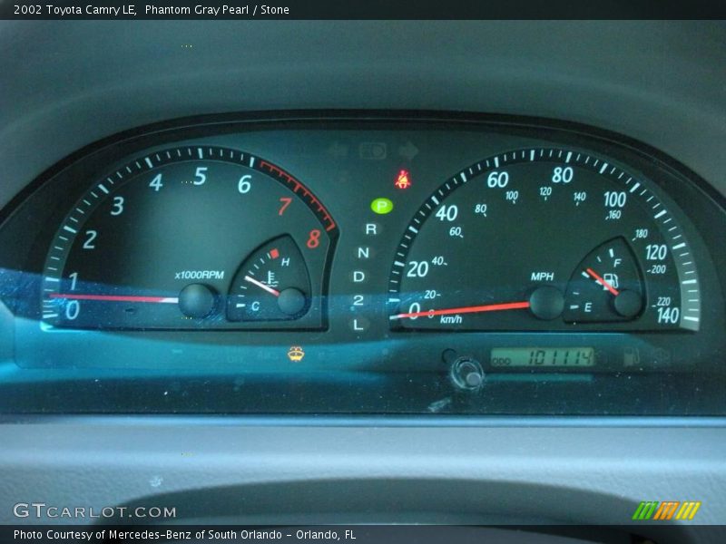 Phantom Gray Pearl / Stone 2002 Toyota Camry LE
