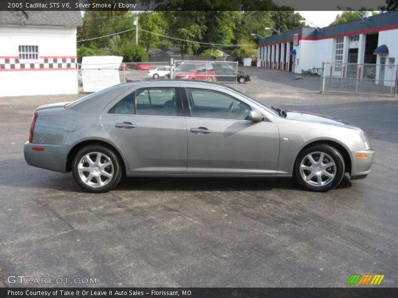 Silver Smoke / Ebony 2005 Cadillac STS V6