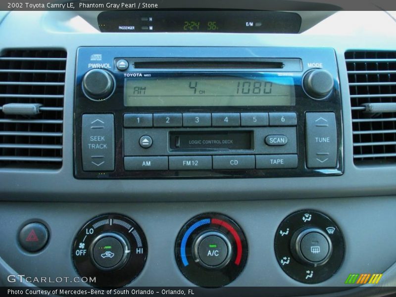 Phantom Gray Pearl / Stone 2002 Toyota Camry LE