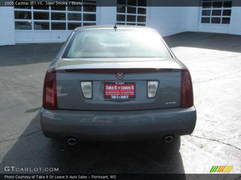 Silver Smoke / Ebony 2005 Cadillac STS V6