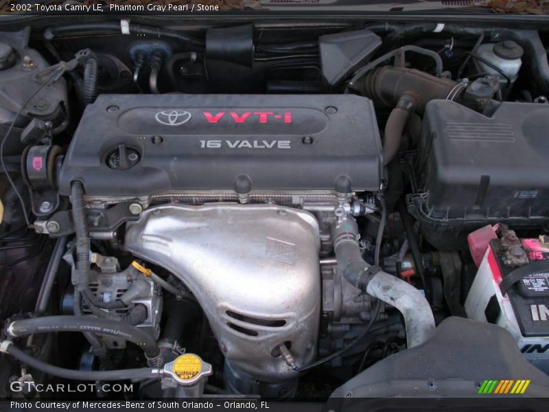 Phantom Gray Pearl / Stone 2002 Toyota Camry LE