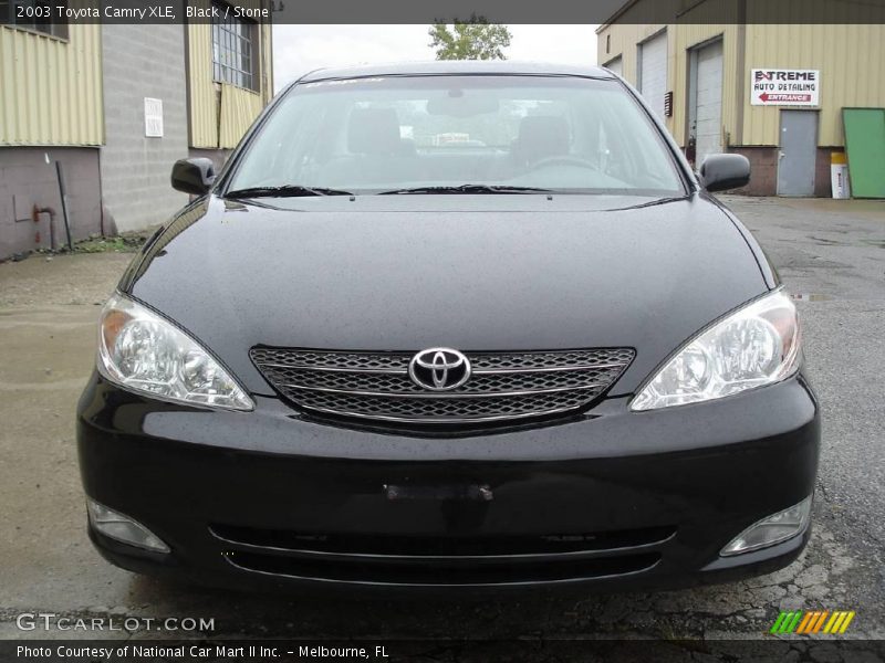 Black / Stone 2003 Toyota Camry XLE