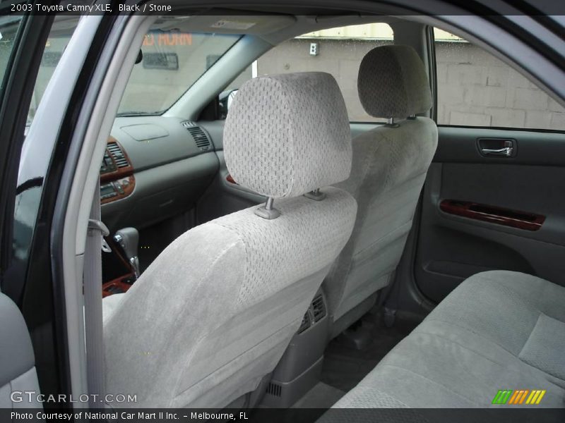 Black / Stone 2003 Toyota Camry XLE