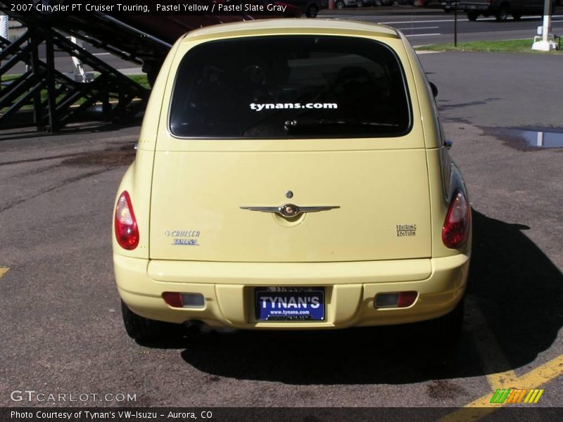 Pastel Yellow / Pastel Slate Gray 2007 Chrysler PT Cruiser Touring