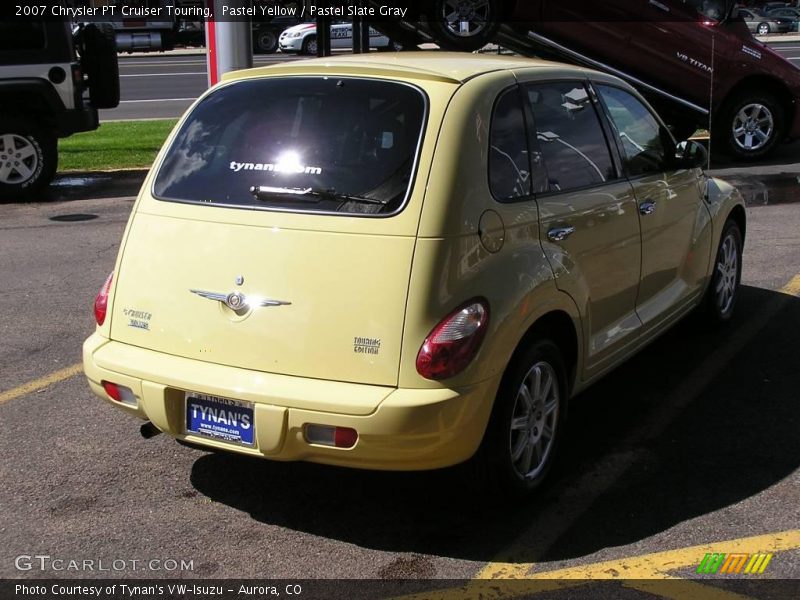 Pastel Yellow / Pastel Slate Gray 2007 Chrysler PT Cruiser Touring