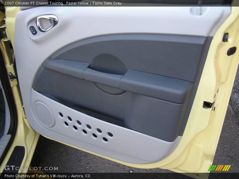 Pastel Yellow / Pastel Slate Gray 2007 Chrysler PT Cruiser Touring