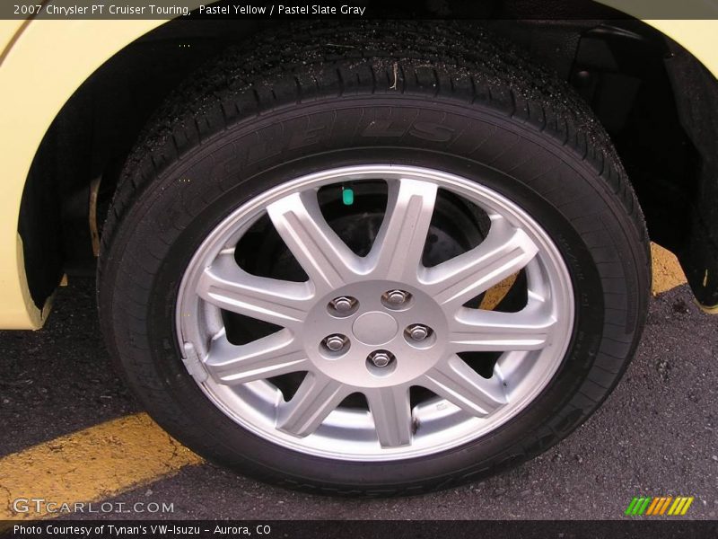 Pastel Yellow / Pastel Slate Gray 2007 Chrysler PT Cruiser Touring