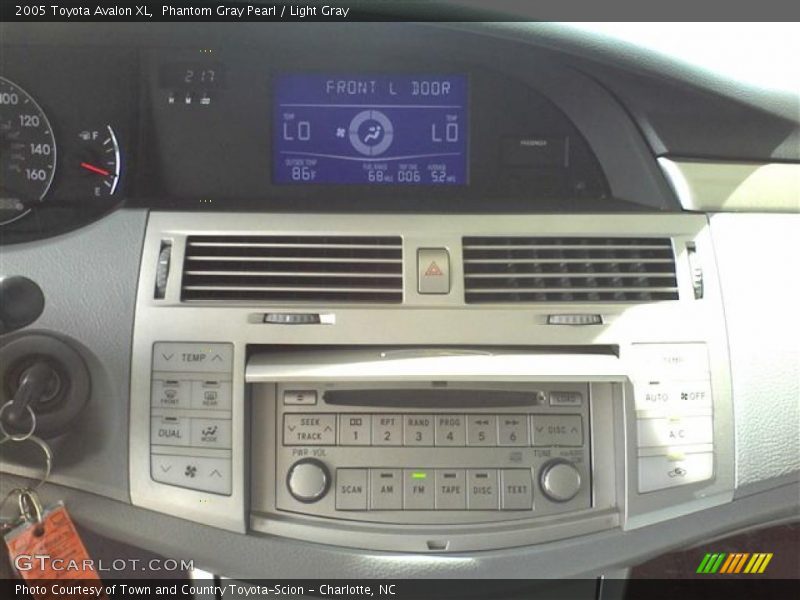 Phantom Gray Pearl / Light Gray 2005 Toyota Avalon XL