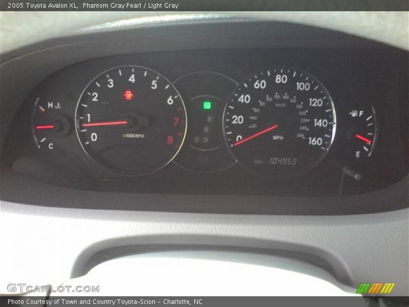 Phantom Gray Pearl / Light Gray 2005 Toyota Avalon XL
