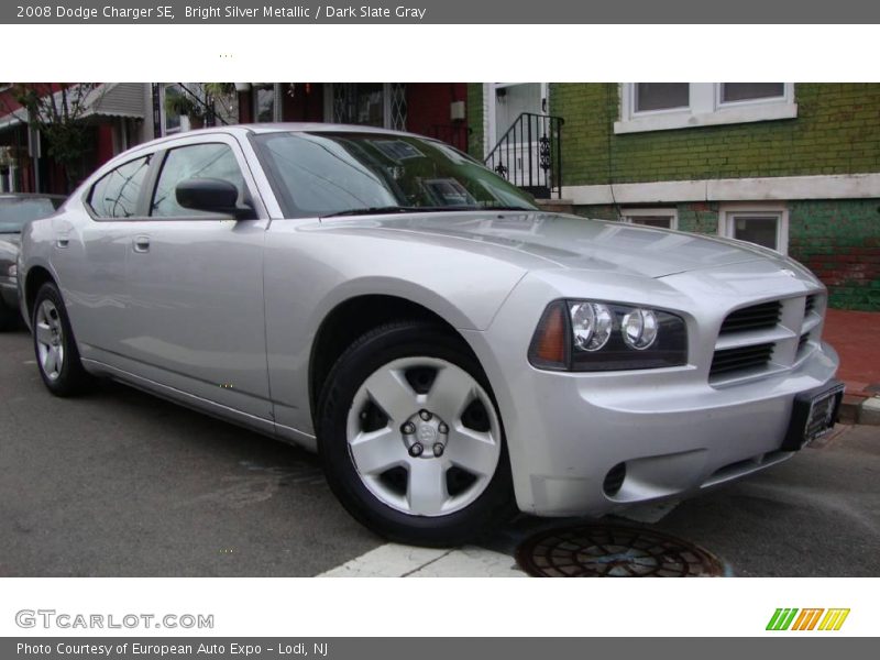 Bright Silver Metallic / Dark Slate Gray 2008 Dodge Charger SE