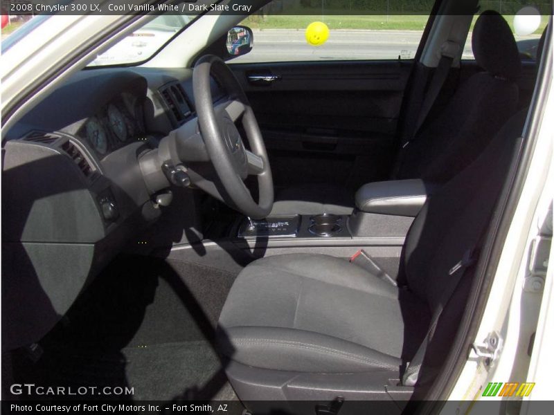 Cool Vanilla White / Dark Slate Gray 2008 Chrysler 300 LX