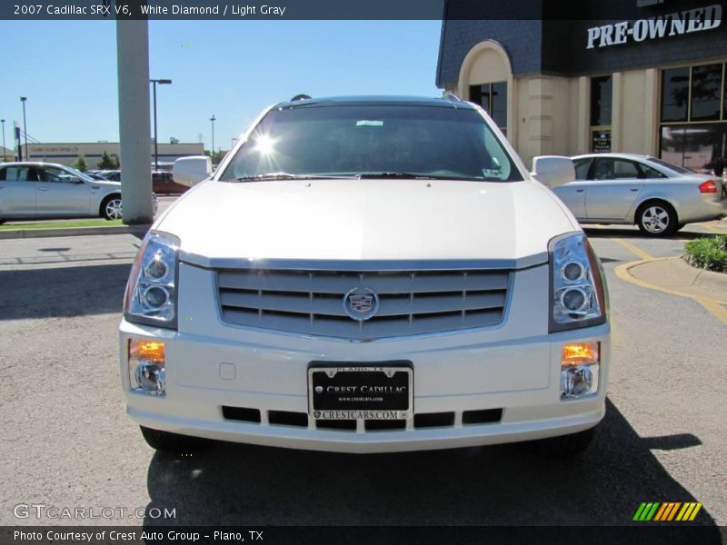 White Diamond / Light Gray 2007 Cadillac SRX V6