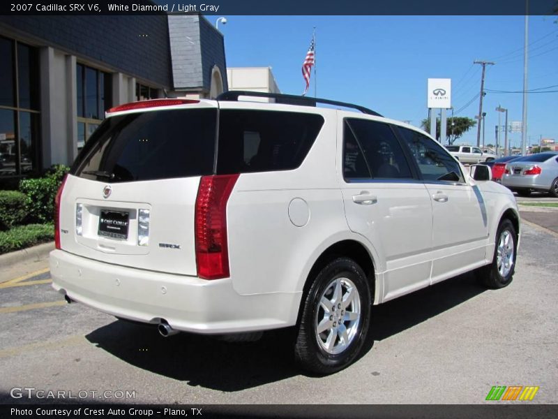 White Diamond / Light Gray 2007 Cadillac SRX V6