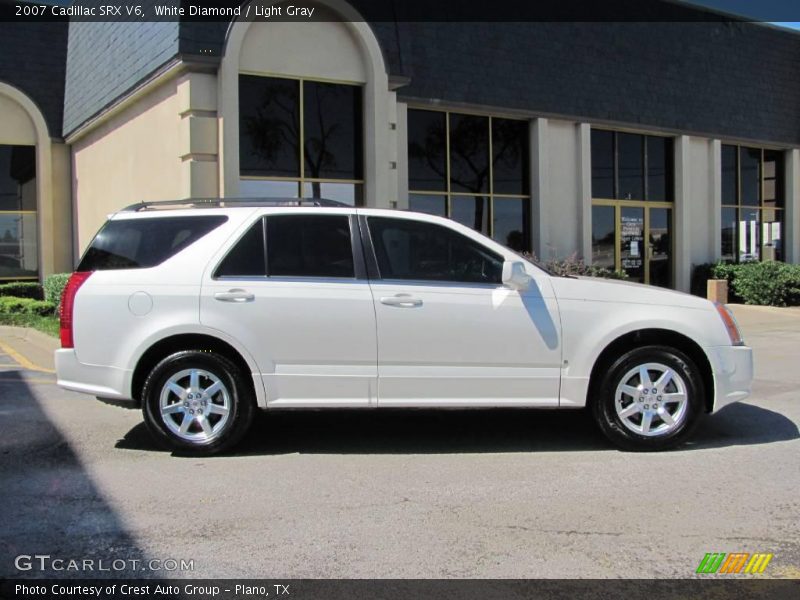 White Diamond / Light Gray 2007 Cadillac SRX V6