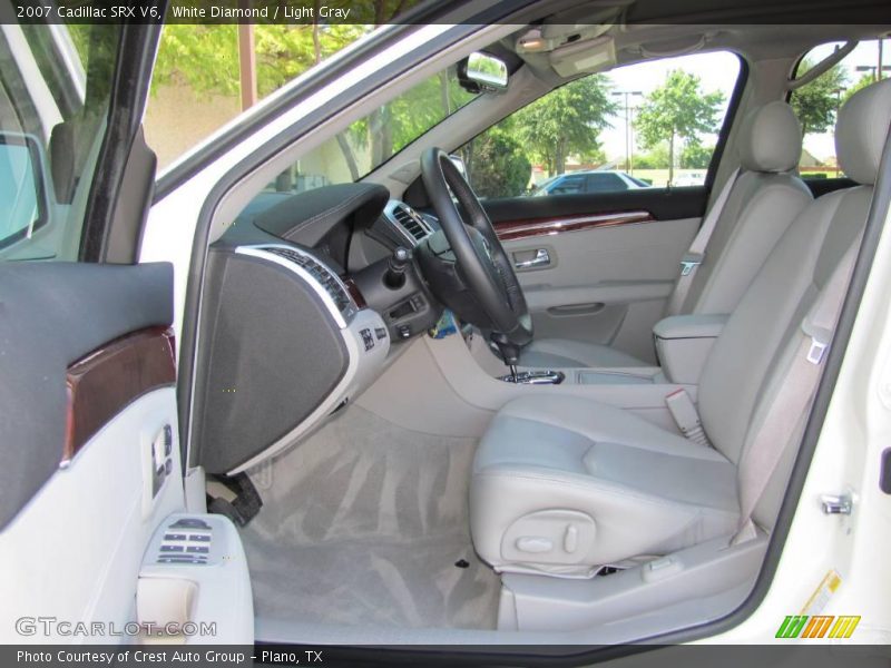 White Diamond / Light Gray 2007 Cadillac SRX V6