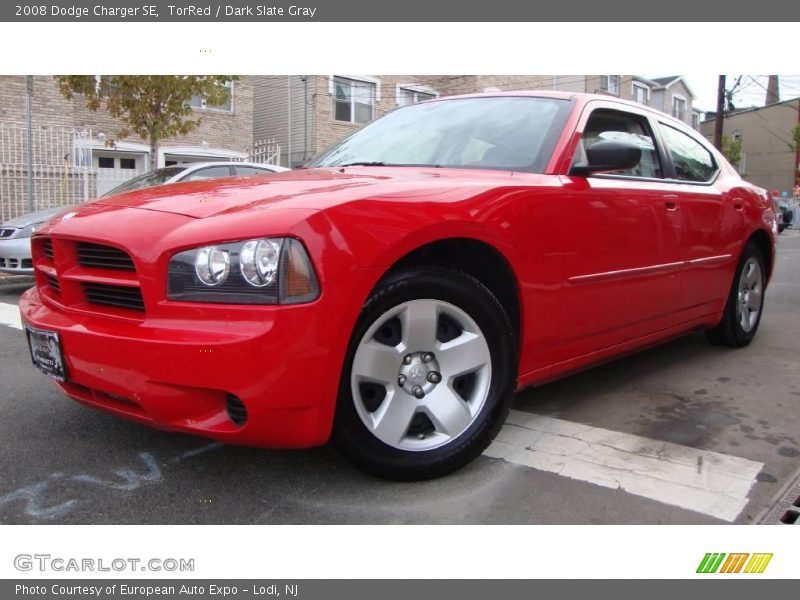 TorRed / Dark Slate Gray 2008 Dodge Charger SE