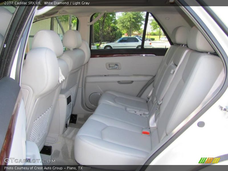 White Diamond / Light Gray 2007 Cadillac SRX V6
