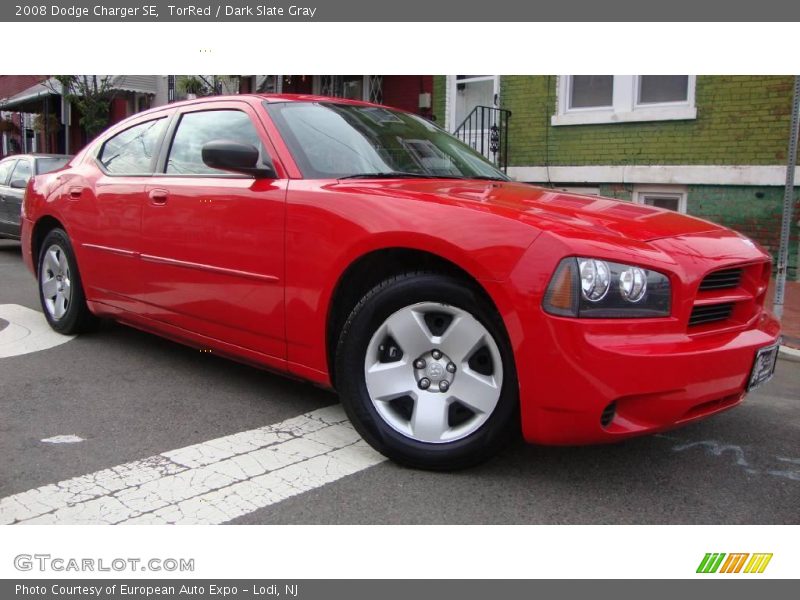 TorRed / Dark Slate Gray 2008 Dodge Charger SE