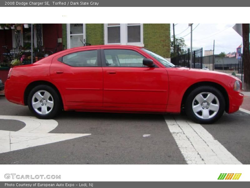 TorRed / Dark Slate Gray 2008 Dodge Charger SE