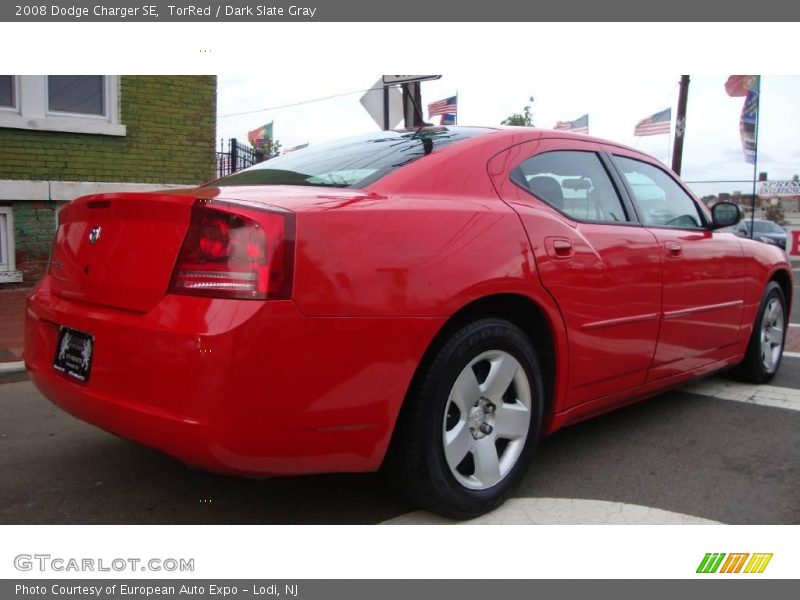 TorRed / Dark Slate Gray 2008 Dodge Charger SE