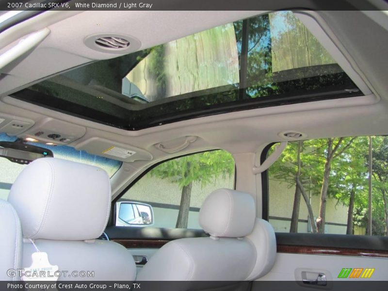 White Diamond / Light Gray 2007 Cadillac SRX V6