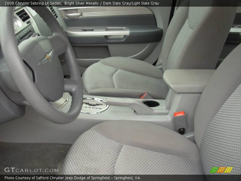 Bright Silver Metallic / Dark Slate Gray/Light Slate Gray 2008 Chrysler Sebring LX Sedan