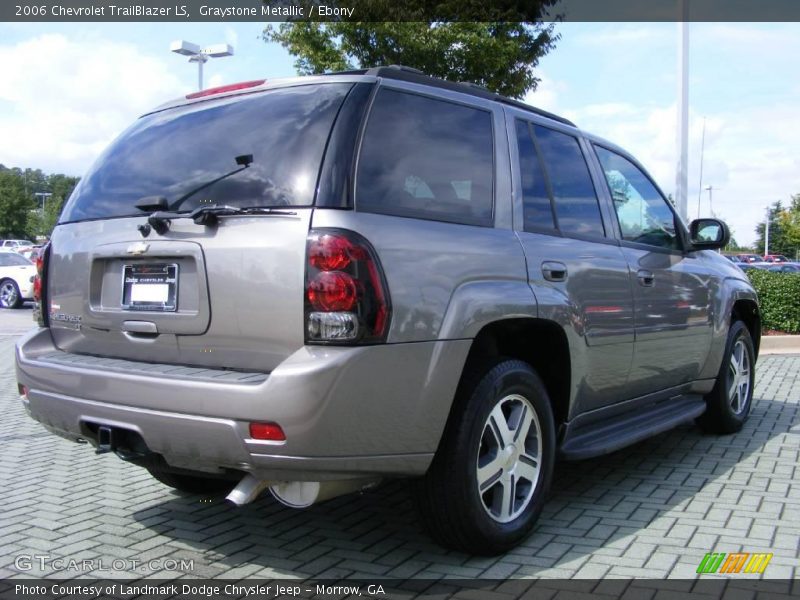 Graystone Metallic / Ebony 2006 Chevrolet TrailBlazer LS
