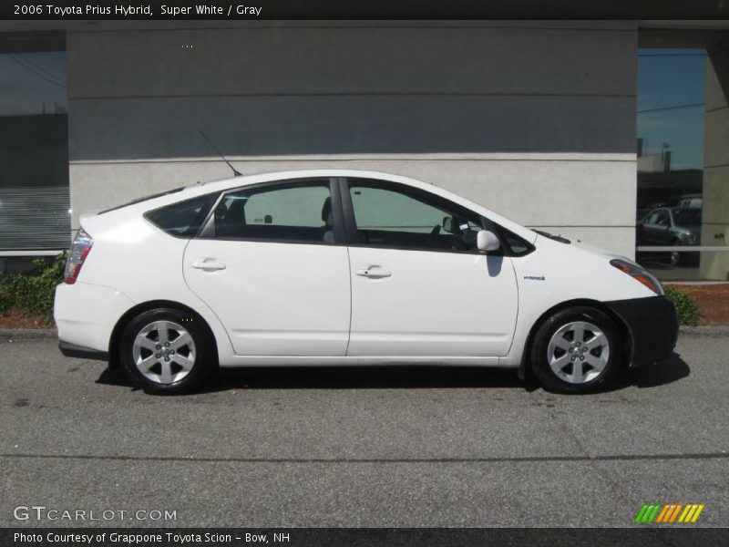 Super White / Gray 2006 Toyota Prius Hybrid