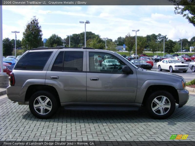 Graystone Metallic / Ebony 2006 Chevrolet TrailBlazer LS
