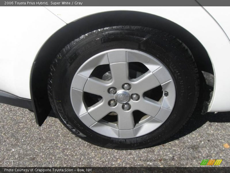 Super White / Gray 2006 Toyota Prius Hybrid