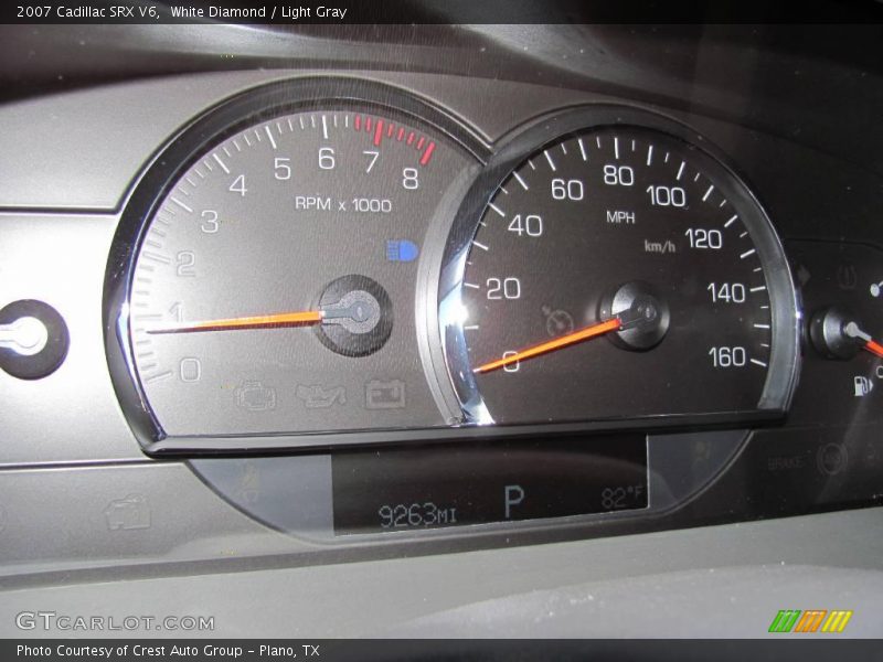 White Diamond / Light Gray 2007 Cadillac SRX V6