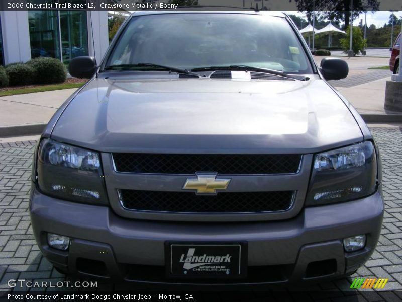 Graystone Metallic / Ebony 2006 Chevrolet TrailBlazer LS