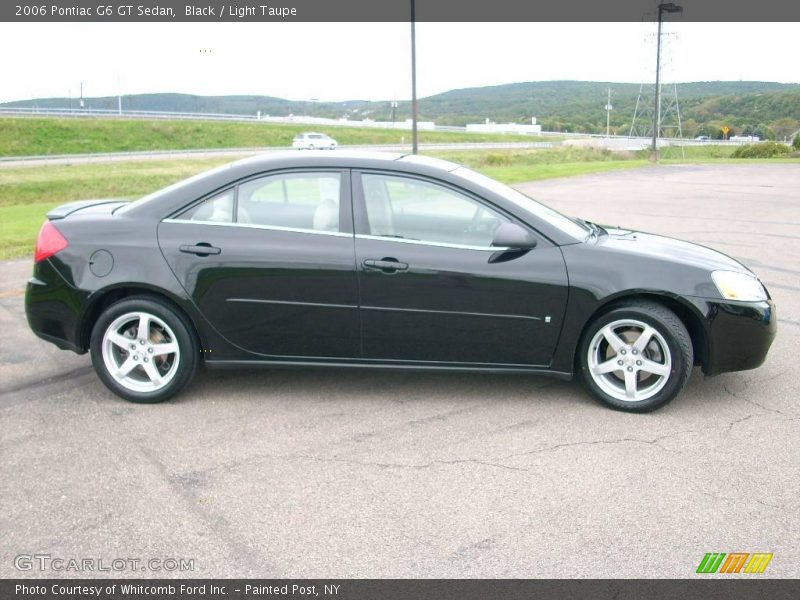Black / Light Taupe 2006 Pontiac G6 GT Sedan