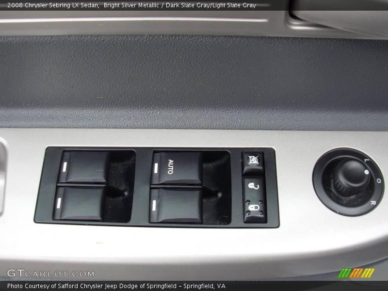 Bright Silver Metallic / Dark Slate Gray/Light Slate Gray 2008 Chrysler Sebring LX Sedan