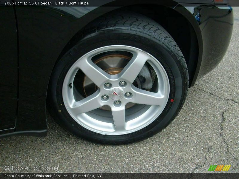 Black / Light Taupe 2006 Pontiac G6 GT Sedan