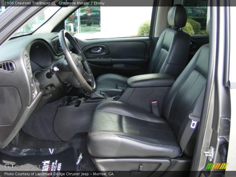Graystone Metallic / Ebony 2006 Chevrolet TrailBlazer LS