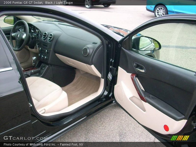 Black / Light Taupe 2006 Pontiac G6 GT Sedan