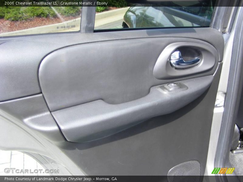 Graystone Metallic / Ebony 2006 Chevrolet TrailBlazer LS