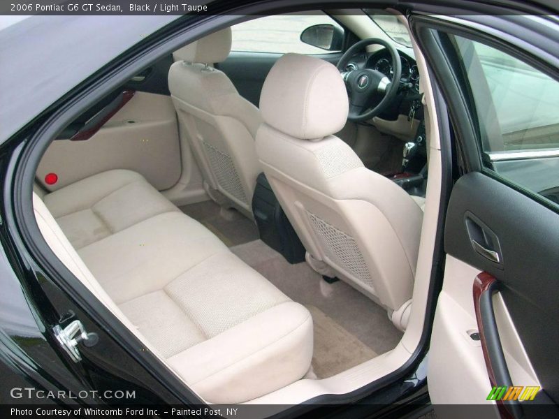 Black / Light Taupe 2006 Pontiac G6 GT Sedan