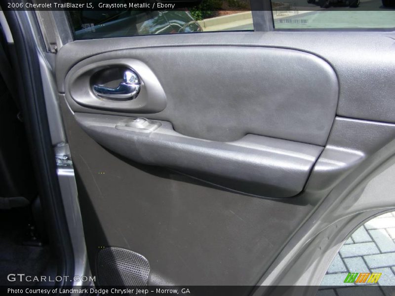 Graystone Metallic / Ebony 2006 Chevrolet TrailBlazer LS