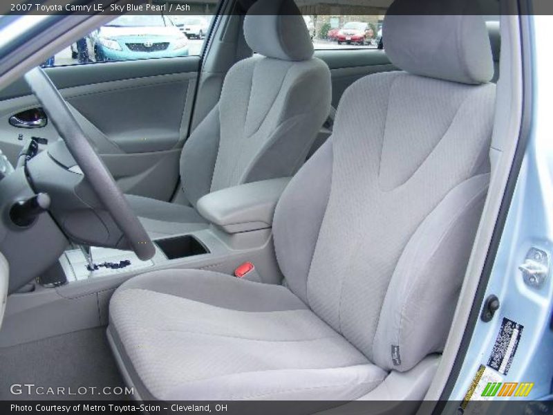 Sky Blue Pearl / Ash 2007 Toyota Camry LE