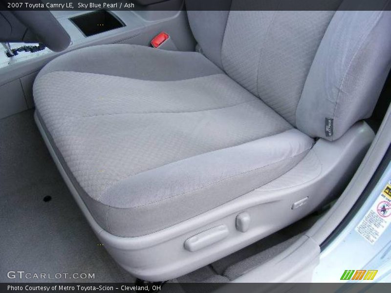 Sky Blue Pearl / Ash 2007 Toyota Camry LE