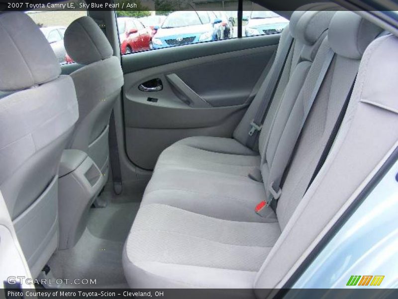 Sky Blue Pearl / Ash 2007 Toyota Camry LE